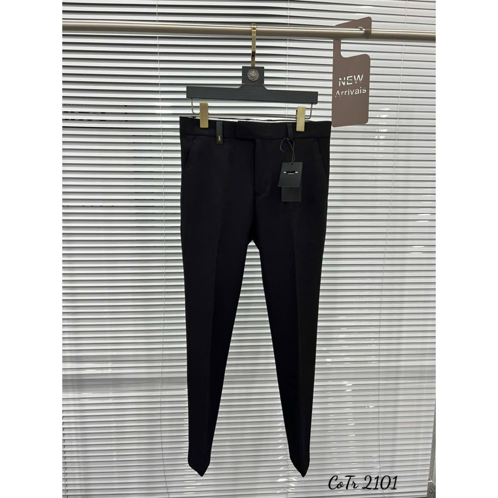 ⚡️[Hight Quality] Quần Âu Nam Nữ 1SL Trouser Black Pants - Điểm Nhấn Chữ Phối Tag Nhỏ Sang Trọng Loại 1