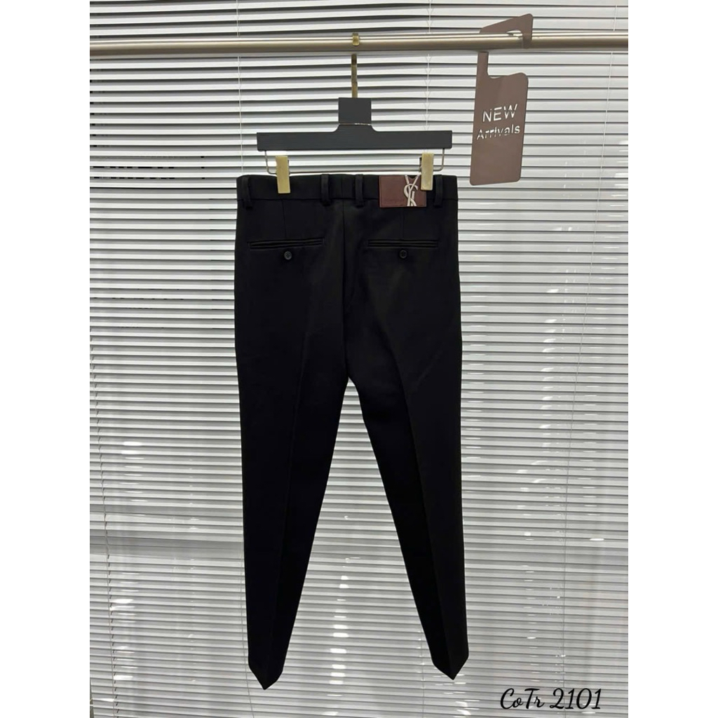 ⚡️[Hight Quality] Quần Âu Nam Nữ 1SL Trouser Black Pants - Điểm Nhấn Chữ Phối Tag Nhỏ Sang Trọng Loại 1