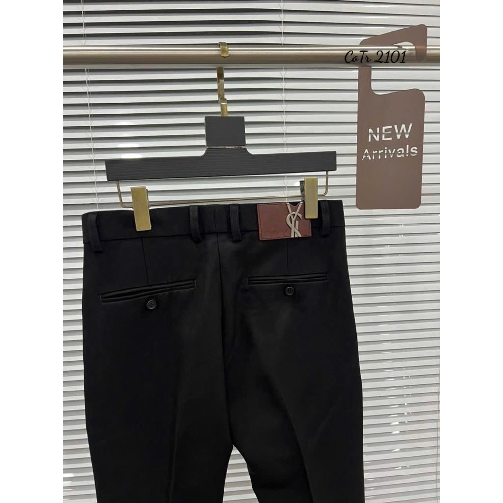 ⚡️[Hight Quality] Quần Âu Nam Nữ 1SL Trouser Black Pants - Điểm Nhấn Chữ Phối Tag Nhỏ Sang Trọng Loại 1