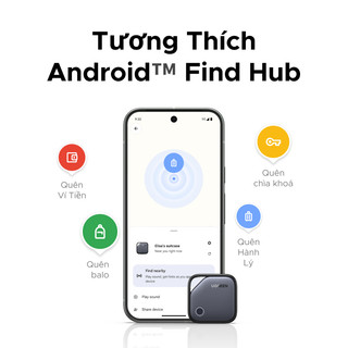 UGREEN FineTrack G Smart Tag Định vị thông minh Chống thất lạc Làm việc với Find Hub(Chỉ dành cho Android)có thể sạc lại