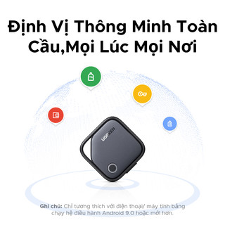 UGREEN FineTrack G Smart Tag Định vị thông minh Chống thất lạc Làm việc với Find Hub(Chỉ dành cho Android)có thể sạc lại