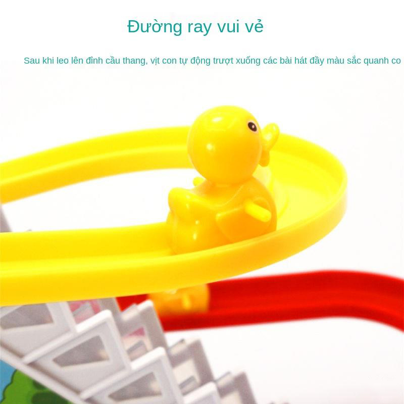 Đồ Chơi Vịt Leo Cầu Thang Vịt Leo Thang Con Vịt Cầu Trượt Bộ Vịt Leo Thang Có Nhạc Vịt Vàng Đồ Chơi Cho Bé