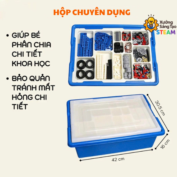 Đồ Chơi Giáo Dục Đồ Chơi Phát Triển Tư Duy Khoa Học Cho Bé Lắp ghép kỹ thuật 9686