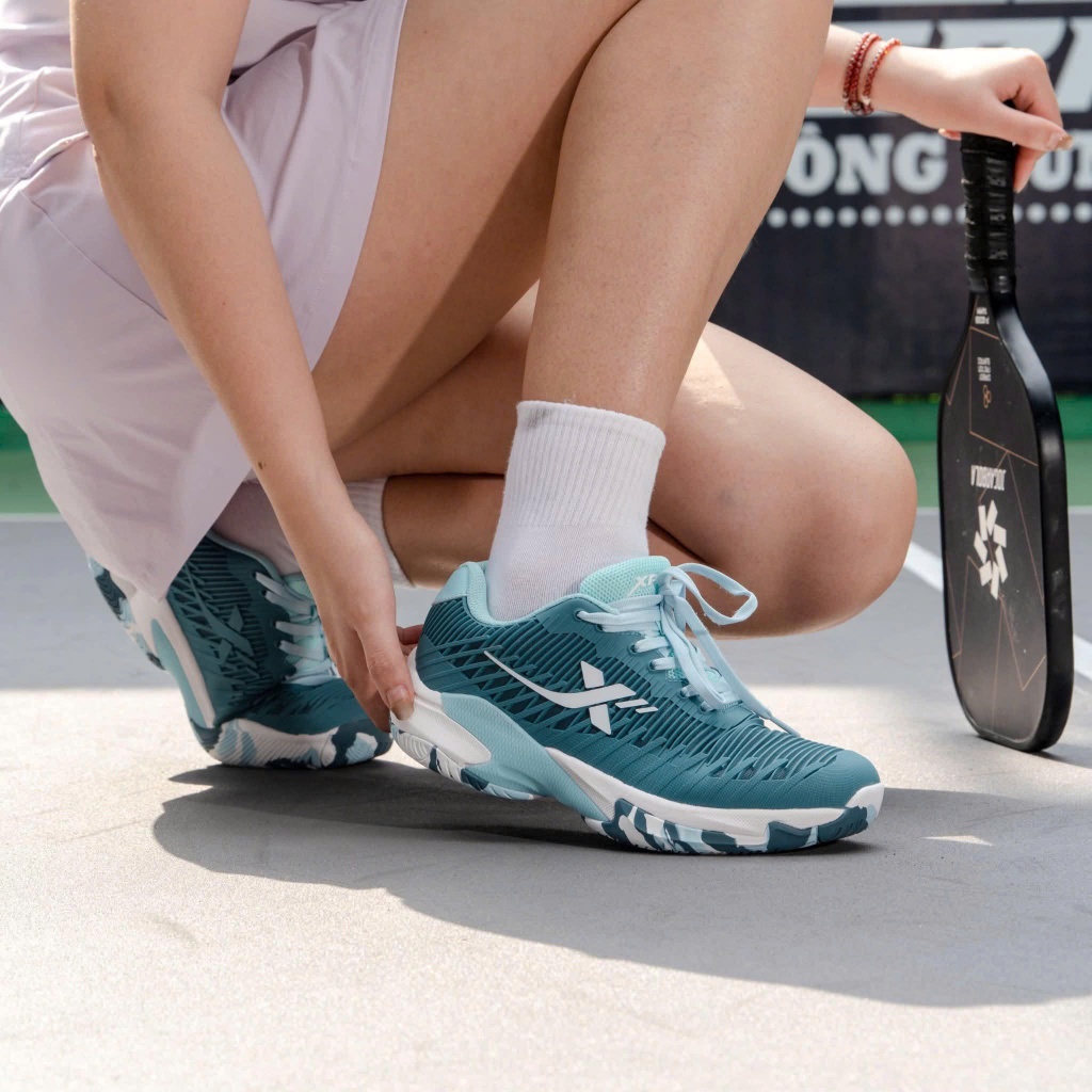 Giày Pickleball - Tenis XP XAMPO WAR Chính Hãng, Ôm Chân, Chống Lật Cổ Chân