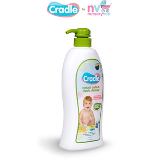 Combo Đồng Hành Nước Rửa Bình Sữa & Núm Ti Cradle Natural Chai 700ml + Túi 200ml – Thành Phần Tự Nhiên, An Toàn Cho Bé