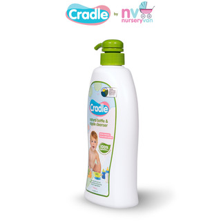 Combo Đồng Hành Nước Rửa Bình Sữa & Núm Ti Cradle Natural Chai 700ml + Túi 200ml – Thành Phần Tự Nhiên, An Toàn Cho Bé