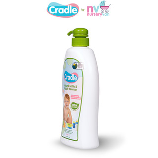 Combo 2 Chai Nước Rửa Bình Sữa & Núm Ti Cradle Natural 700ml – Thành Phần Tự Nhiên, An Toàn Cho Bé