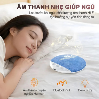 Loa Ngủ Dưới Gối X3pro Bluetooth 5.4, Có 3 Chế Độ Hẹn Giờ ,Âm Thanh Hifi Tích Hợp, Hỗ Trợ Giấc Ngủ