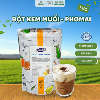 Bột kem hương phô mai, vị muối eurodeli 1kg