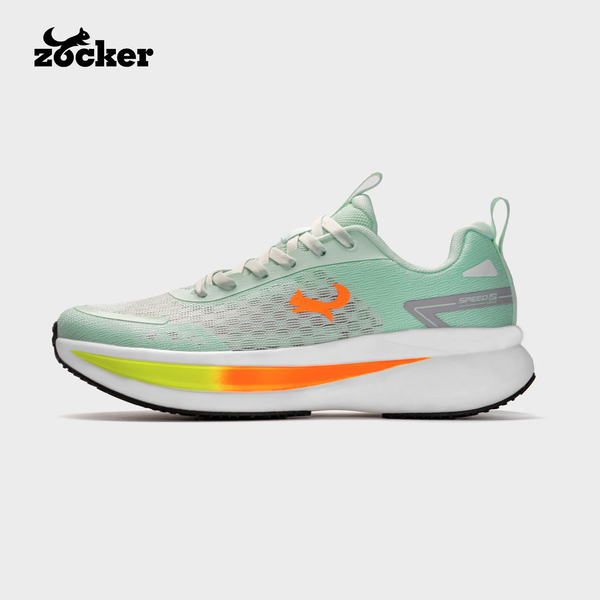 Giày Chạy Bộ Zocker Speed Up Gen 2 Siêu Nhẹ Siêu Nảy 60% Công Nghệ Shank Board Chống Xoắn Chuyên Dụng Marathon Tập Gym