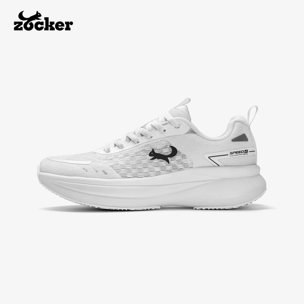 Giày Chạy Bộ Zocker Speed Up Gen 2 Siêu Nhẹ Siêu Nảy 60% Công Nghệ Shank Board Chống Xoắn Chuyên Dụng Marathon Tập Gym
