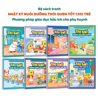 Combo 10 Cuốn Quản Lý Cảm Xúc Và Phát Triển Tính Cách Cho Bé + 8 Cuốn Nhật Ký Nuôi Dưỡng Thói Quen Tốt Cho Trẻ