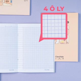 Tập Học Sinh 80gsm 96Trang Classmate, Tập Sinh Viên Bìa CapyBana Chống Nước Ghi Chép, Viết Bài Cho Học Sinh, Sinh Viên