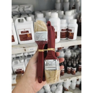 Chổi Sơn Cán Nhựa, Đầu Bằng Thiết Kế Chắc Chắn, Lông Mềm Giúp Tán Đều Sơn