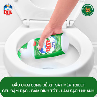 Tẩy Bồn Cầu Ente Canard Total Aktiv đậm đặc  Diệt Khuẩn Khử Mùi Tẩy Cặn Vôi , thơm mát dễ  chịu.