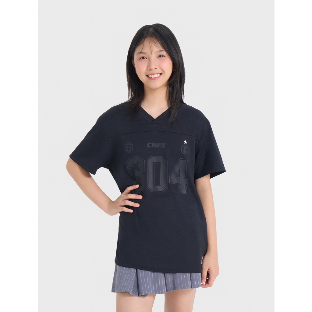 Áo phông unisex trẻ em CANIFA S áo thun Vietnamese cổ V cộc tay 3TS26S020
