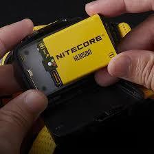 Pin sạc NITECORE HLB1500 dung lượng 1500mAh dùng cho đèn đội đầu UT27, HA23