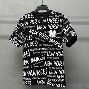 Áo Thun New Era Yankees Đen Multi Logo Chữ Trắng - 16998757