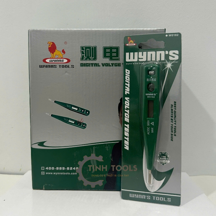 Bút Thử Điện Điện Tử Wynn's – Bút thử điện có màn hình LCD hiện số, đo thông mạch, kiểm tra điện