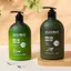 Combo Dầu Gội - Xả Hữu Cơ LALAHOME 500ml, Hương Trà Xanh, Ngăn Ngừa Gàu, Rụng, Tóc Chắc Khỏe