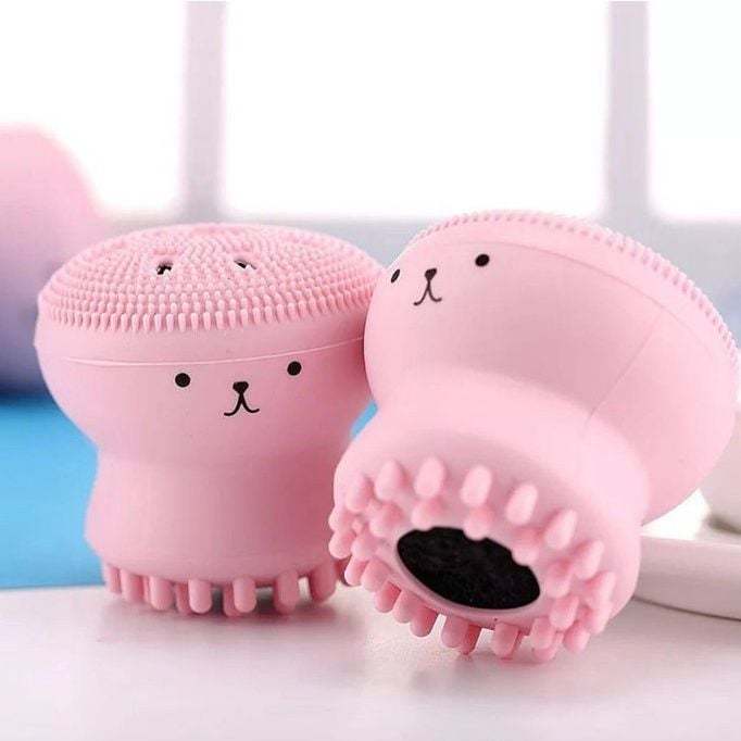 [QUÀ TẶNG KHÔNG BÁN] Dụng cụ hỗ trợ rửa mặt hình bạch tuộc