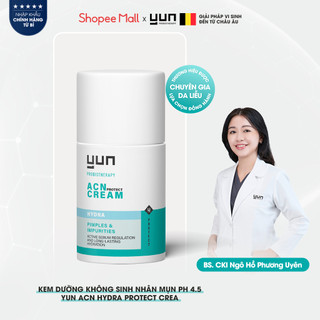 Kem dưỡng không sinh nhân mụn pH 4.5 YUN ACN Hydra Protect Cream 50ml (ACN-04)