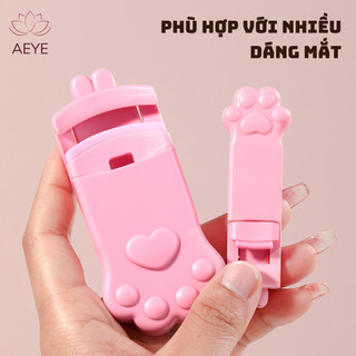 Combo 2 Món Uốn Mi - Dụng Cụ Bấm Mi (Kẹp Mi Góc Rộng + Góc Nhỏ) Tiện Lợi - AEYE-E003(B1-27)