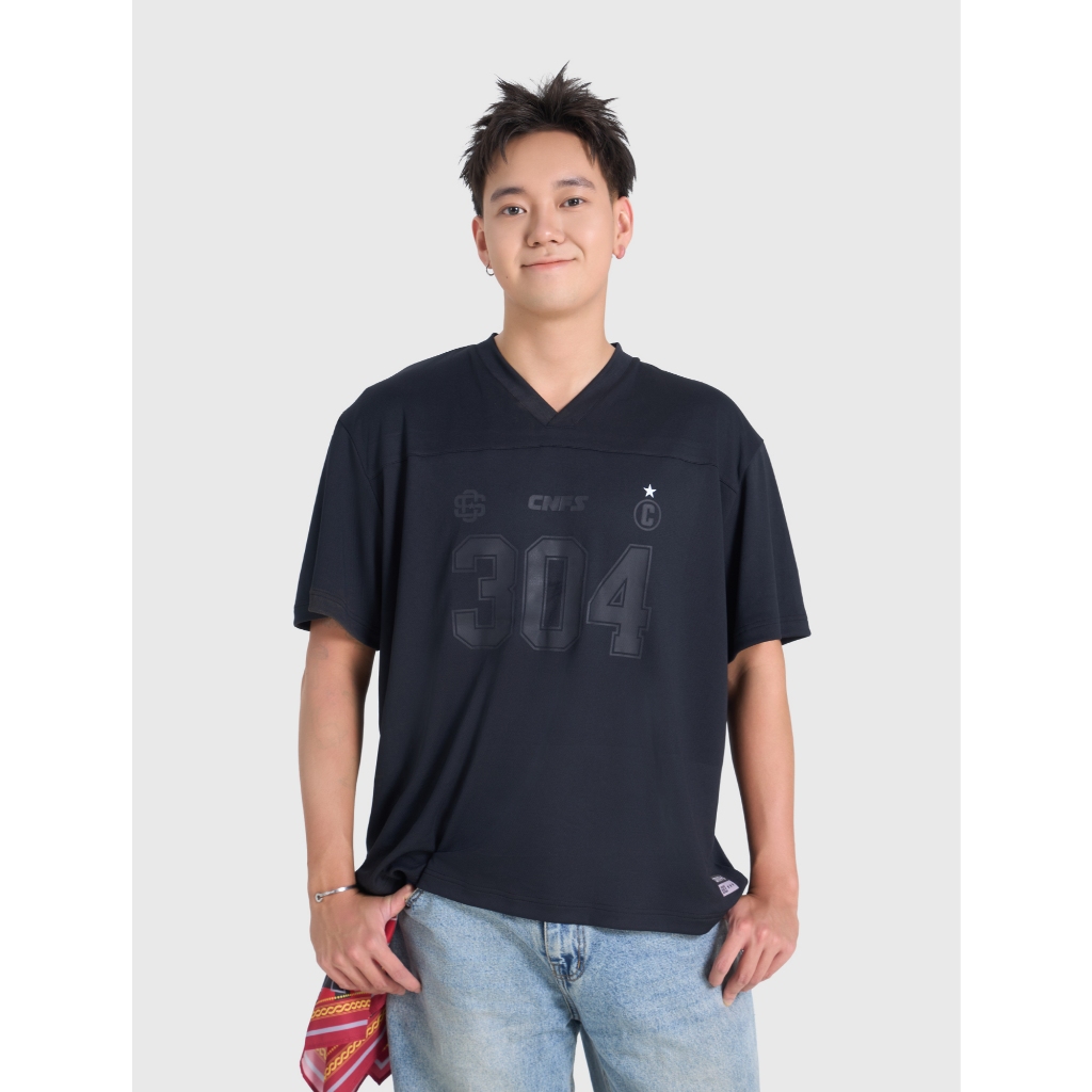 Áo phông unisex người lớn CANIFA S in chữ Vietnamese 30.4 form rộng oversize 5TS26S018