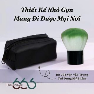 Cọ Phủi Bụi Nail Mini Lông Mềm Dày - Chổi Phủi Bụi Chất Lượng Cao Nhỏ Gọn Dễ Dùng Nhiều Màu Cho Thợ Nail THEGIOINAIL666