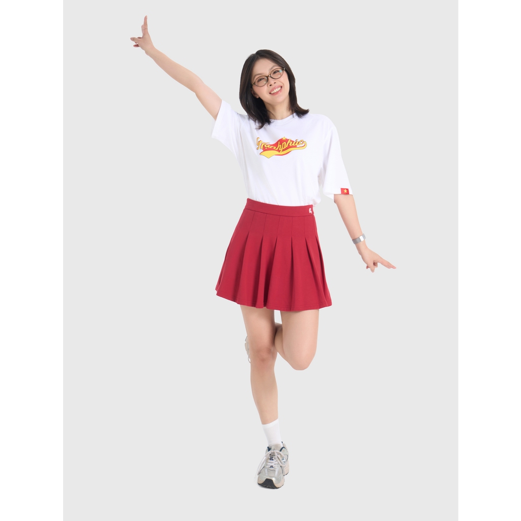 Áo phông quốc khánh Việt Nam CANIFA S Độc Lập - Tự Do - Hạnh Phúc áo phông unisex cao cấp 5TS25S038