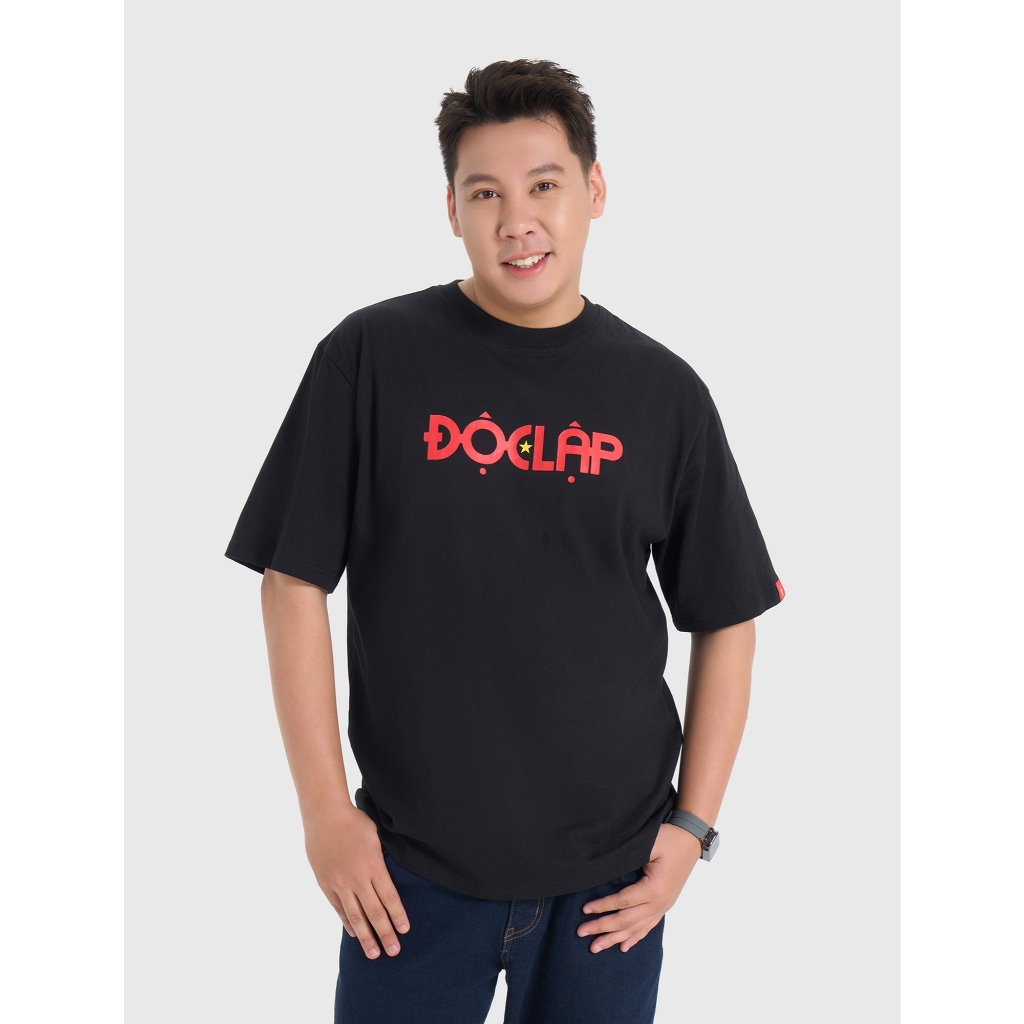 Áo phông quốc khánh Việt Nam CANIFA S Độc Lập - Tự Do - Hạnh Phúc áo phông unisex cao cấp 5TS25S038