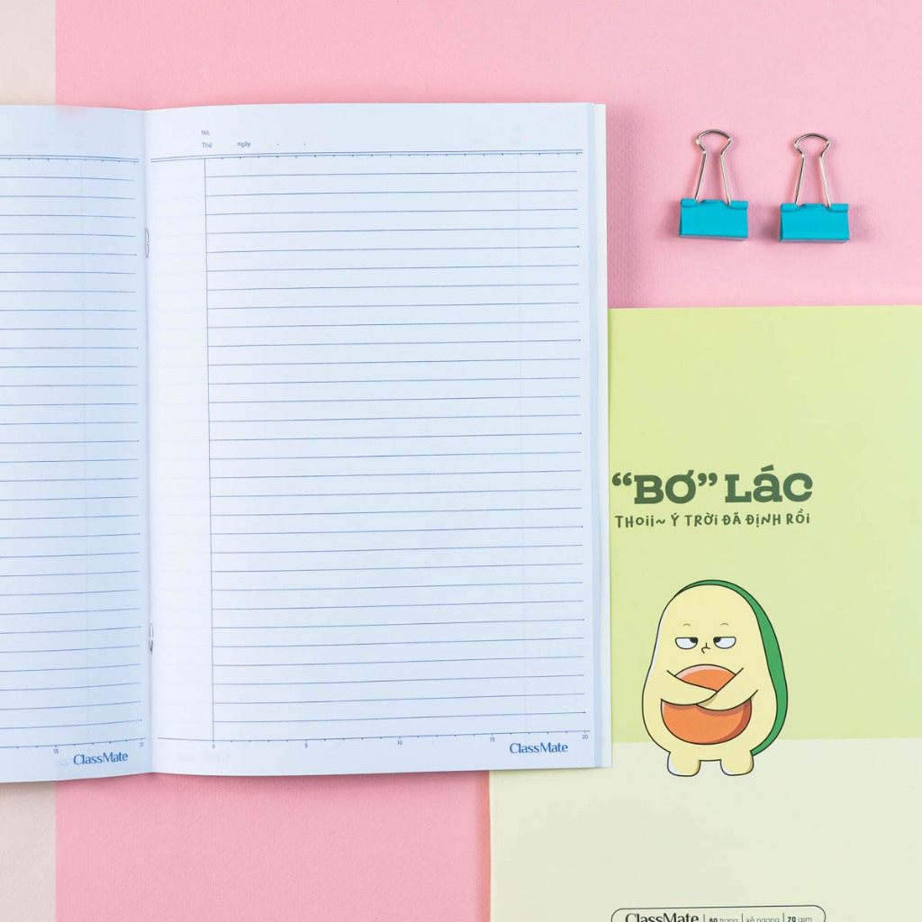 Vở Kẻ Ngang B5 Classmate 80 Trang, 70gsm Tập Sinh Viên Bìa Bơ, Vở Viết Bài, Ghi Chép Cho Học Sinh Sinh Viên NB5-08-0350