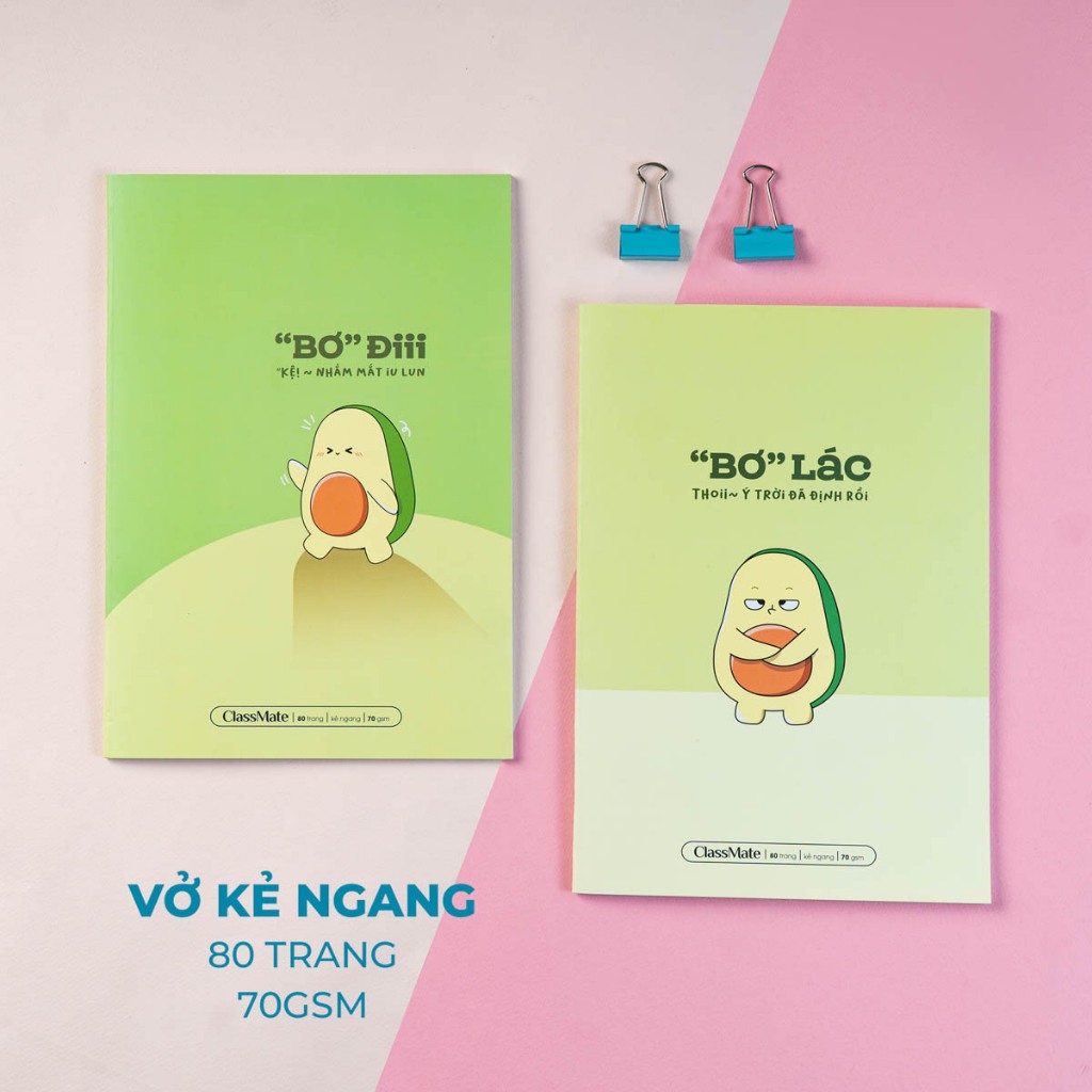 Vở Kẻ Ngang B5 Classmate 80 Trang, 70gsm Tập Sinh Viên Bìa Bơ, Vở Viết Bài, Ghi Chép Cho Học Sinh Sinh Viên NB5-08-0350