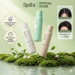 Dầu Gội Khô SPES Tạo Phồng Tóc, Hút Dầu Thừa, Giữ Nếp Tự Nhiên 50/150/200/220ml