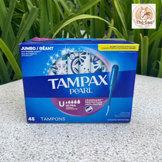 Băng vệ sinh dạng ống Tampon Tampax Pearl Light/Super/Super Plus/Ultra- Hàng Mỹ