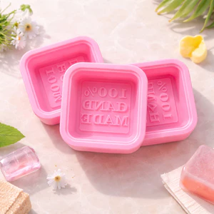 KHUÔN XÀ PHÒNG VUÔNG 100% HANDMADE - KHUÔN SILICONE