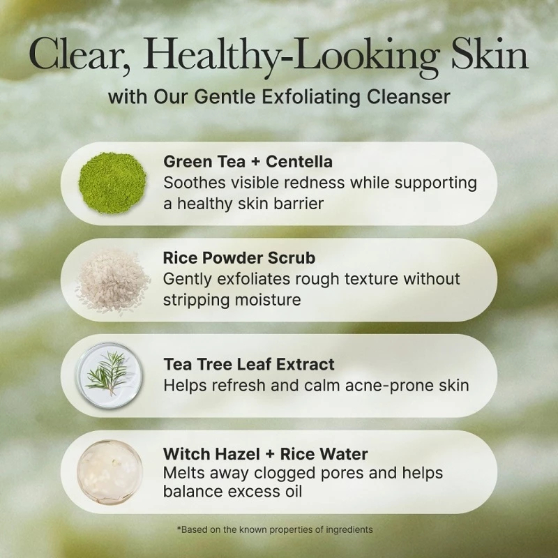 Sữa rửa mặt Arencia 120g/Rice Mochi Cleanser/Rosehip/Blue Hyssop/làm sạch sâu dưỡng ẩm mềm mịn da