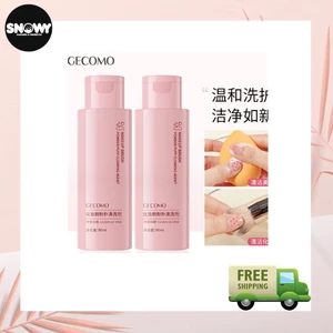 Nước Rửa Cọ Trang Điểm GECOMO Giặt Mút Siêu Sạch Dễ Sử Dụng - Nước rửa cọ 80ml