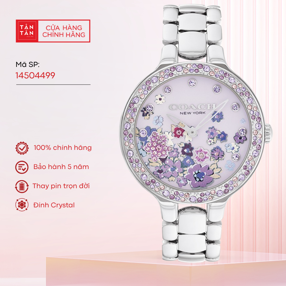 Đồng Hồ Nữ Coach Chelsea 14504499 Quartz 36mm - Đồng Hồ Tân Tân