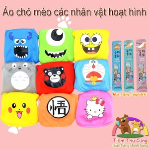 Áo chó mèo giá rẻ I Áo cho chó mèo chất mềm mại