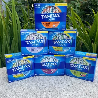 Băng vệ sinh dạng ống Tampon Tampax Pearl Light/Super/Super Plus/Ultra- Hàng Mỹ