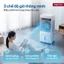 Quạt điều hoà không khí hơi nước FUJIHOME AC25 Nhập Khẩu, máy làm mát 3 tốc độ bình nước lớn 25L, tặng 4 hộp làm đá khô