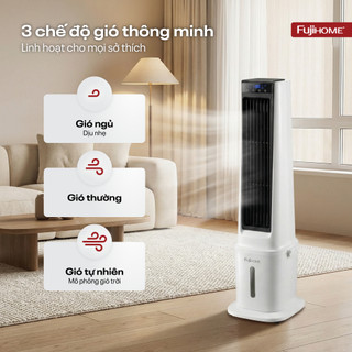 Quạt làm mát không khí hơi nước nhập khẩu Fujihome AC-17N điều khiển từ xa, tiện lợi, tiết kiệm điện