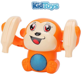 Đồ chơi khỉ nhào lộn 360 độ KidToys có đèn LED – vui nhộn cho bé 1-3 tuổi