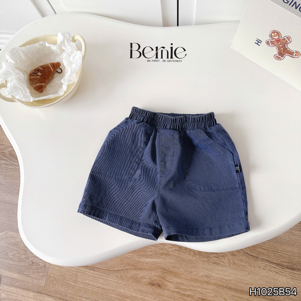 Bộ cộc cổ tàu in gấu bóng chày bé trai, bộ thun cotton quần kaki phong cách thể thao dáng đẹp