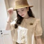 Set bộ đùi, bộ mặc hè babydoll cổ bèo Ren đính charm form rộng + quần Đũi suông tầng bèo thanh lịch
