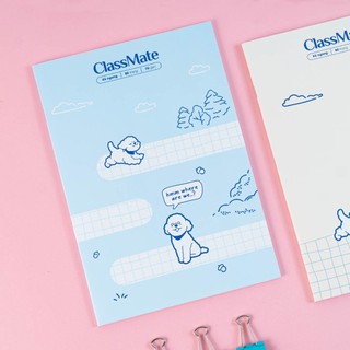 Vở Kẻ Ngang Classmate BST "Let's go" 80/120Trang 70GSM Giấy Dày Không Bị Thấm Mực, Bìa Cán Bóng Chông Nước Cao Cấp