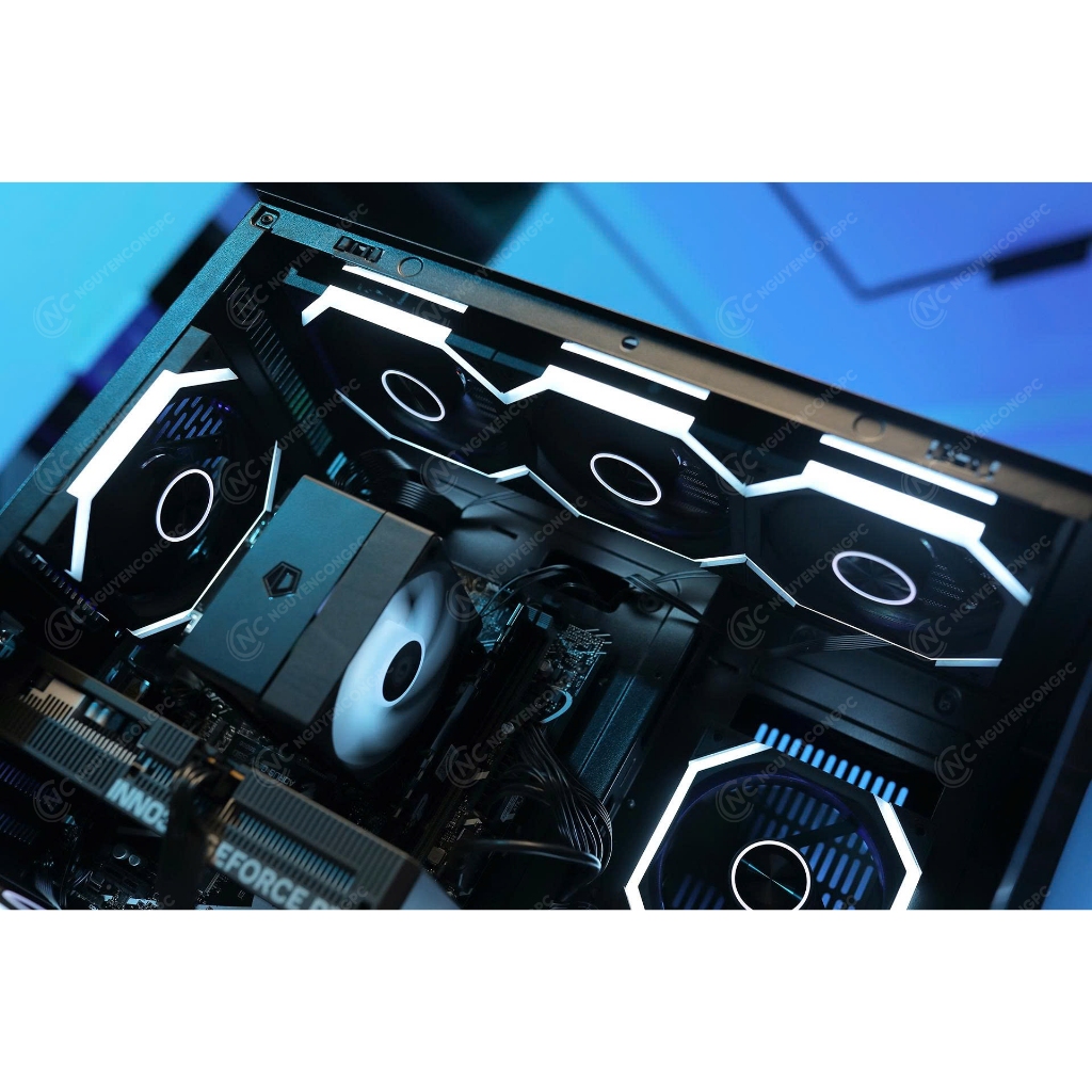 Bộ PC Gaming HELA Full LED (12400f | Ram 16Gb | SSD 256Gb | RTX 5060 8Gb) - Miễn phí nâng SSD 512Gb | BigBuy360 - bigbuy360.vn
