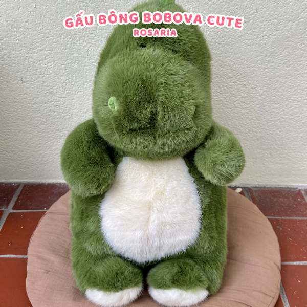 Gấu Bông Khủng Long Xanh Lá 40cm Cute Cao Cấp – Gấu Bông Mềm Mịn Chính Hãng, Ôm Ngủ Êm Ái