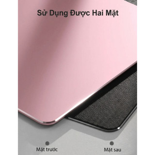 Tấm Lót Chuột Nhôm Cao Cấp Kích Thước 20x24cm - Di Chuôt Chính Xác, Chống Nước, Chống Trầy